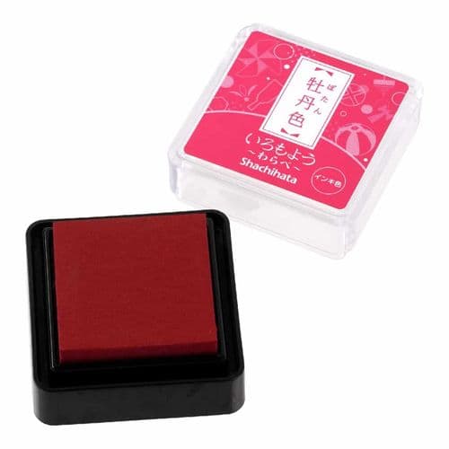 Shachihata - Iromoyo Mini Ink Pad - Botan