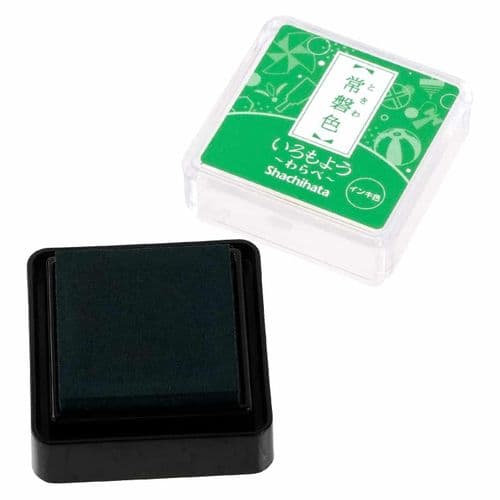 Shachihata - Iromoyo Mini Ink Pad - Tokiwa
