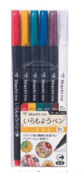 Shachihata - IroMoyo Pen Set - Sayaka