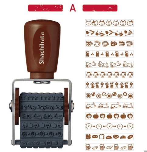 Shachihata X Furukawa - Rotating Stamp - WATSURABIYORI A