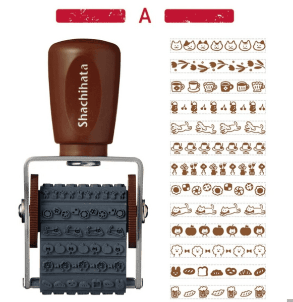 Shachihata X Furukawa - Rotating Stamp - WATSURABIYORI A