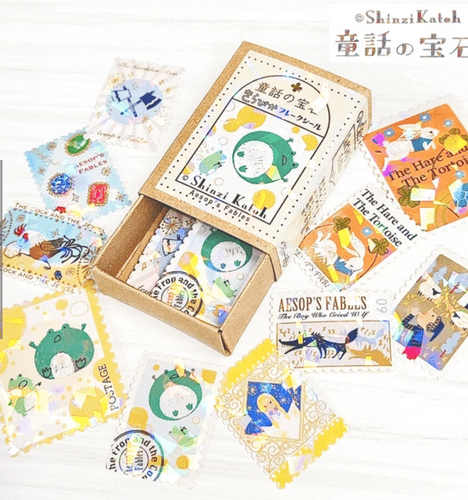 Shinzi Katoh - Flake Sticker Set - Aesop's Fable #2