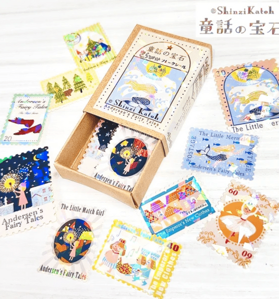 Shinzi Katoh - Flake Sticker Set - Anderson's Fairy Tales #2