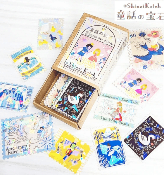 Shinzi Katoh - Flake Sticker Set - Anderson's Fairy Tales