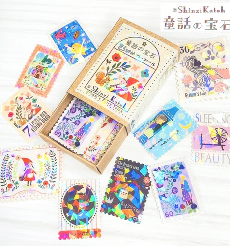 Shinzi Katoh - Flake Sticker Set - Grimm's Fairytales #2