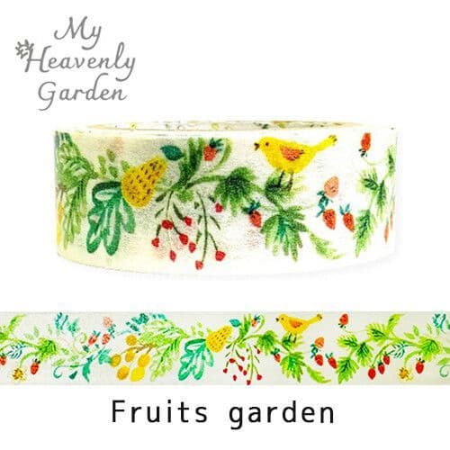 Shinzi Katoh - Masking Tape - Heavenly Gardens - Fruits