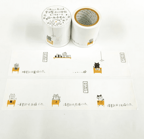 Shinzi Katoh - Washi Sheets Tape - Cats Office