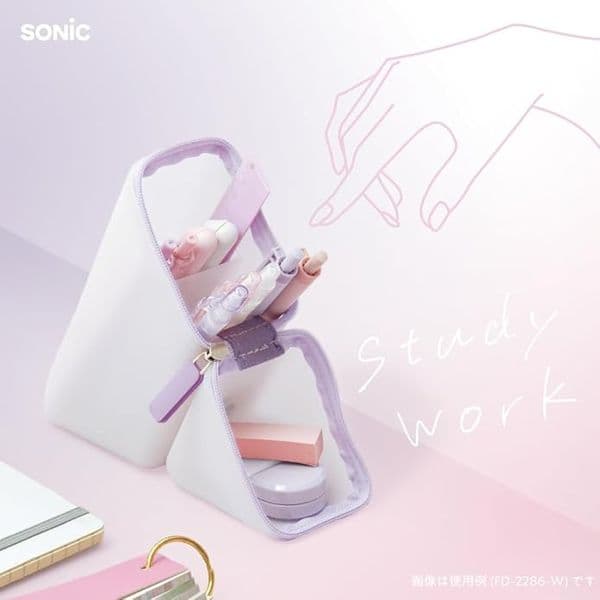 Sonic - Kakusta - Pen Case/Stand - Sheer White