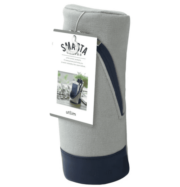 Sonic - Smasta - Bird Canvas - Standing Pencil Case - Grey