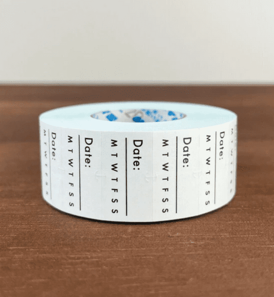 Stamp Marche - Price Label Stickers - Day & Date