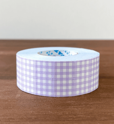 Stamp Marche - Price Label Stickers - Gingham Lavender