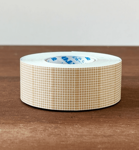 Stamp Marche - Price Label Stickers - Gingham Mini Latte