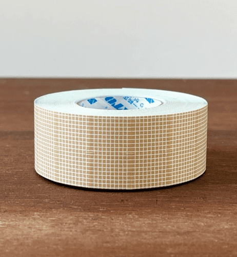 Stamp Marche - Price Label Stickers - Gingham Mini Latte