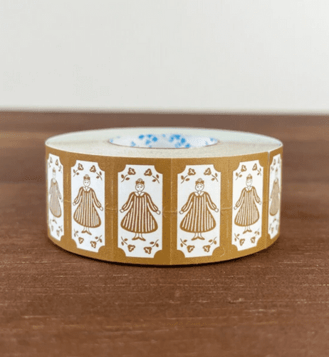 Stamp Marche - Price Label Stickers - Mar-chan Retro Tea