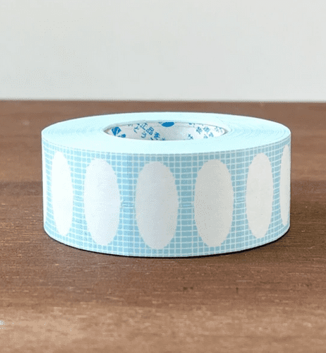 Stamp Marche - Price Label Stickers - Oval Frame