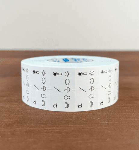 Stamp Marche - Price Label Stickers - Weather & Temperature