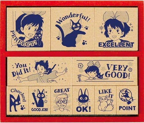 Studio Ghibli - Beverly - Kiki's Delivery Service - Stamp Set