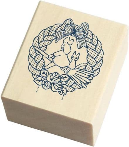 Studio Ghibli - Beverly Wood Mounted Stamp - Kiki's Delivery Service (1)