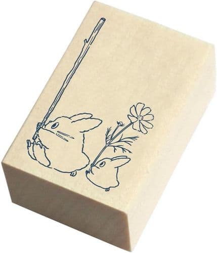 Studio Ghibli - Beverly Wood Mounted Stamp - Medium & Small Totoro