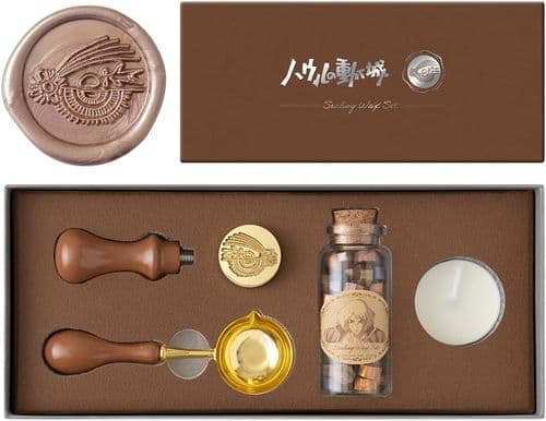 Studio Ghibli - Howls Moving Castle - Wax Sealing Kit