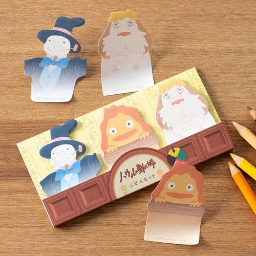 Studio Ghibli - Sticky Notes - Howl's Moving Castle