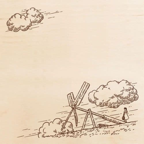 Studio Ghibli - Wood Mounted Rubber Stamp - Laputa: Castle in the Sky