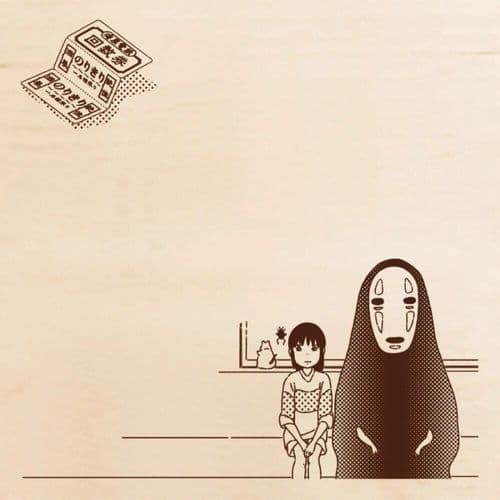 Studio Ghibli - Wood Mounted Rubber Stamp - Spirited Away: Window