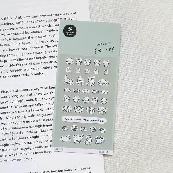 Suatelier - Mini Stickers - Cats