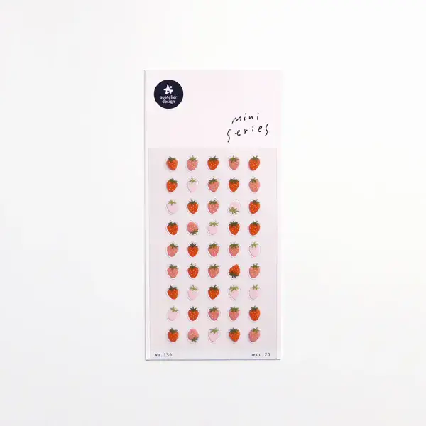 Suatelier - Mini Stickers - Strawberries