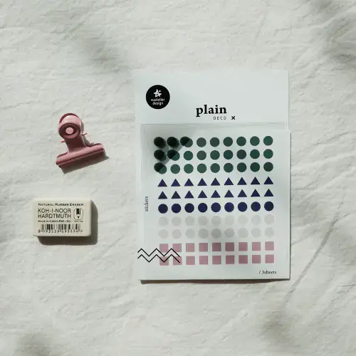 Suatelier - Planner Stickers - Plain - Deco 1625