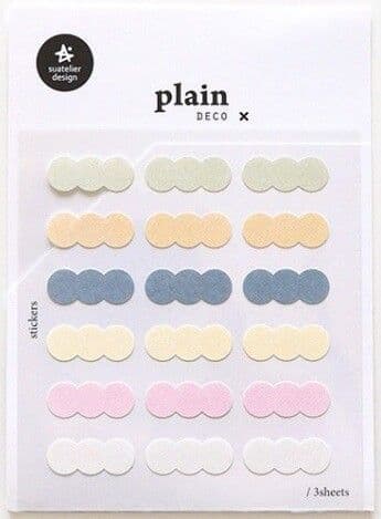 Suatelier - Planner Stickers - Plain - Deco 1675