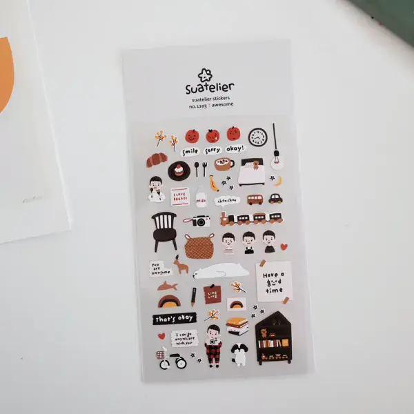 Suatelier - Sticker Sheet - Awesome