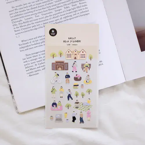 Suatelier - Sticker Sheet - Campus