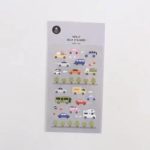 Suatelier - Sticker Sheet - Cars