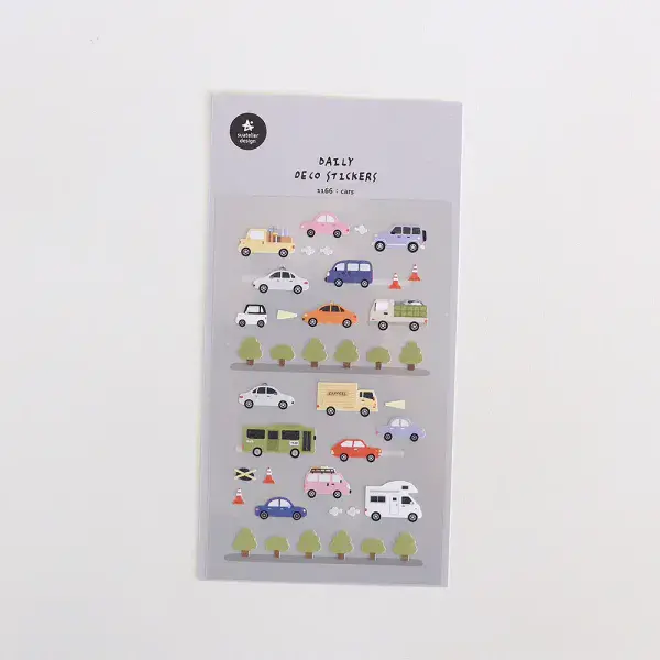 Suatelier - Sticker Sheet - Cars