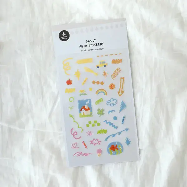 Suatelier - Sticker Sheet - Colour your days!