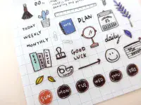 Suatelier - Sticker Sheet - Daily