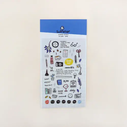 Suatelier - Sticker Sheet - Daily
