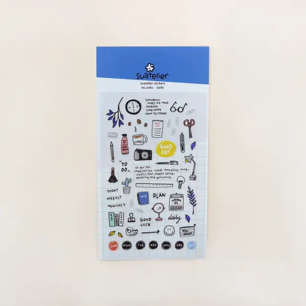 Suatelier - Sticker Sheet - Daily