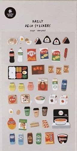 Suatelier - Sticker Sheet - Daily - See You!