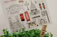 Suatelier - Sticker Sheet - Days in London