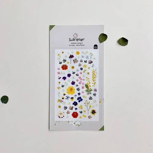 Suatelier - Sticker Sheet - Deco Flower