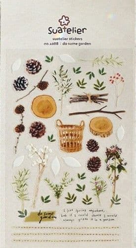 Suatelier - Sticker Sheet - Do Some Garden
