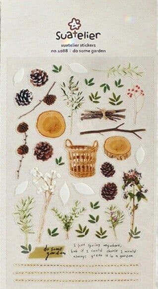 Suatelier - Sticker Sheet - Do Some Garden