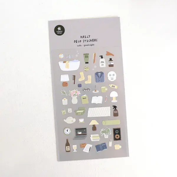 Suatelier - Sticker Sheet - Good Night