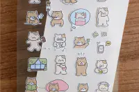 Suatelier - Sticker Sheet - Goyomi & Goyami