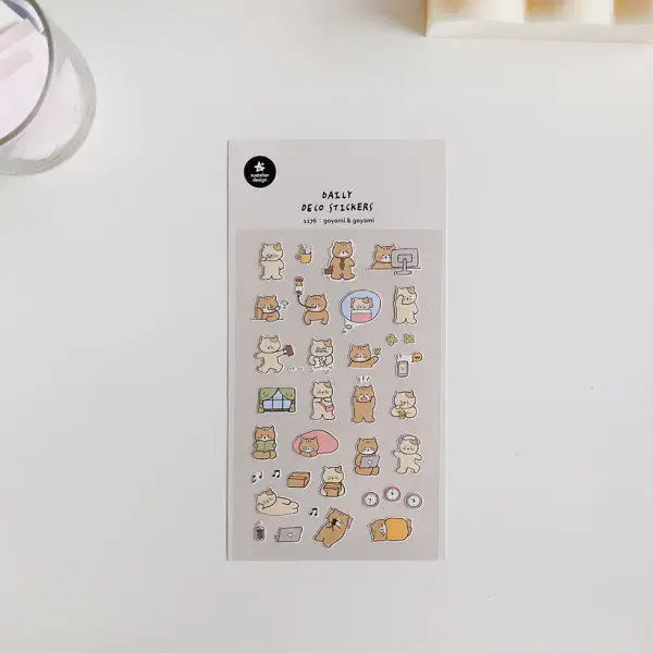 Suatelier - Sticker Sheet - Goyomi & Goyami