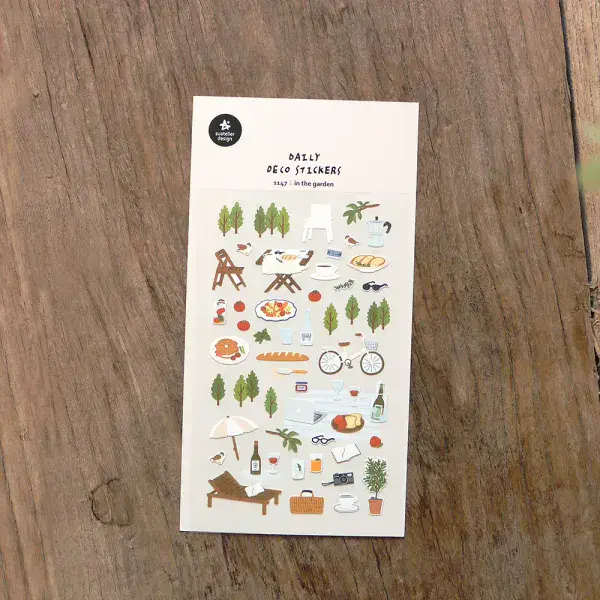 Suatelier - Sticker Sheet - In the Garden
