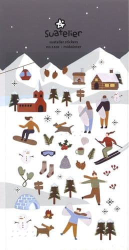 Suatelier - Sticker Sheet - Mid Winter