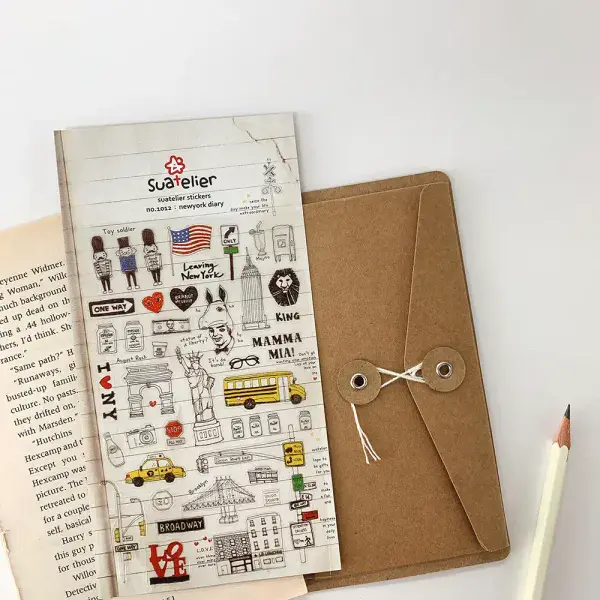 Suatelier - Sticker Sheet - New York Diary
